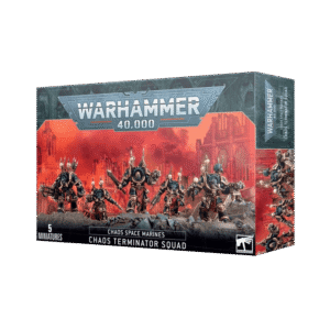 chaos space marines squadra terminator del caos miniature Warhammer - copertina