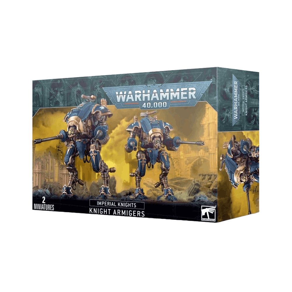 imperial knights cavalieri armigeri miniature warhammer - copertina