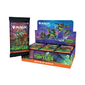 magic teenage mutant ninja turtles display box tcg - copertina