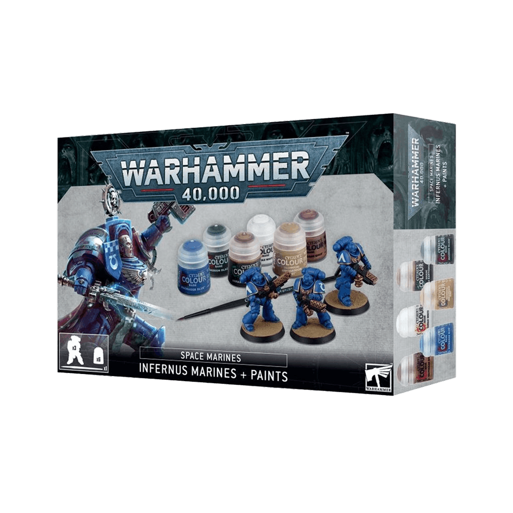 Space Marines: Set Infernus + Colori | Warhammer 40000