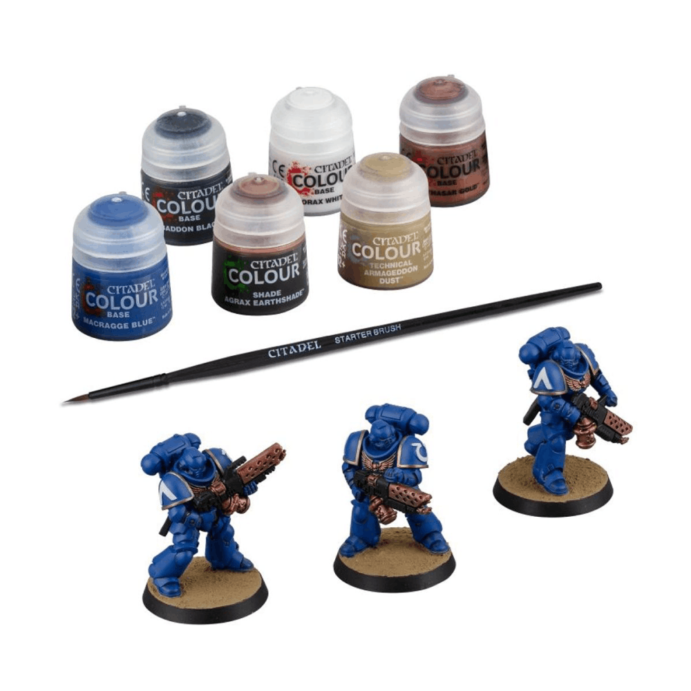 space marines set infernos e colori hobby Warhammer. - componenti1