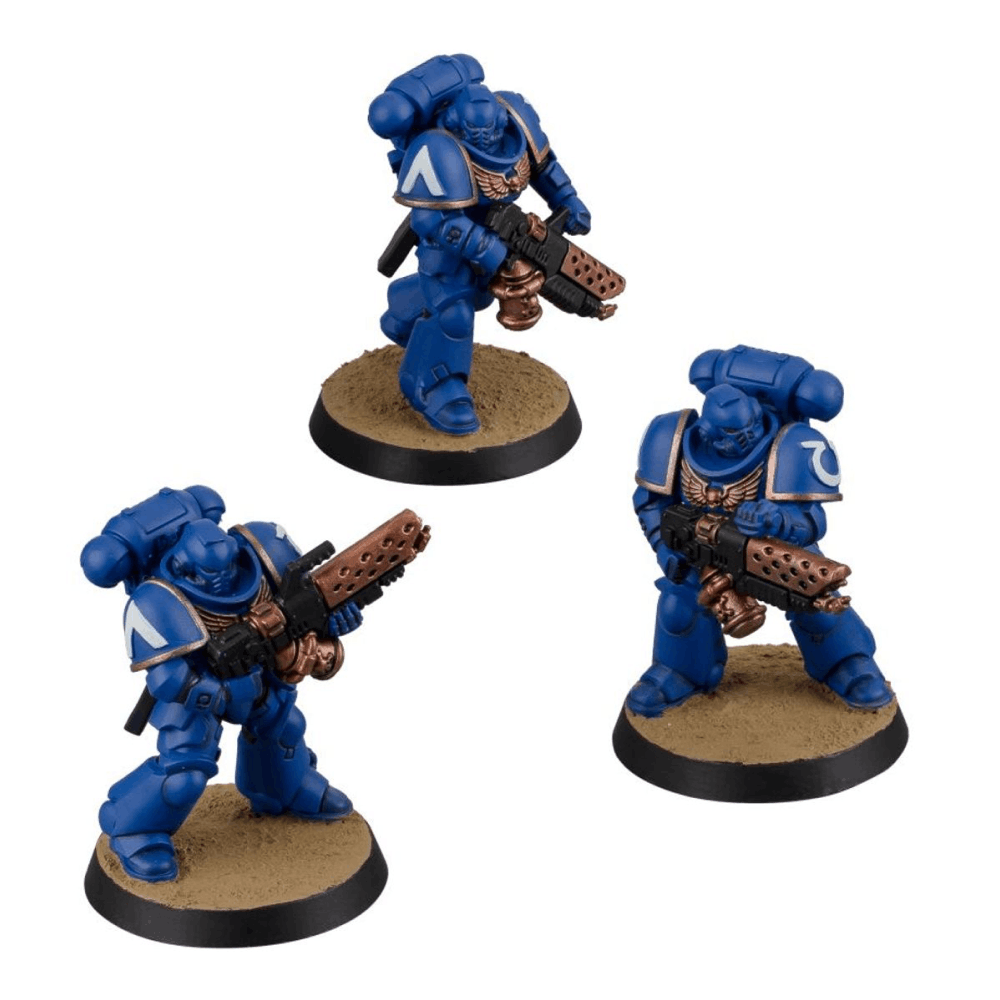 space marines set infernos e colori hobby Warhammer. - componenti2
