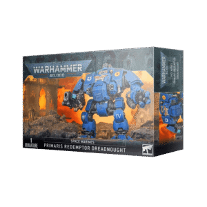 space marines dreadnought primaris redemptor miniature Warhammer - copertina