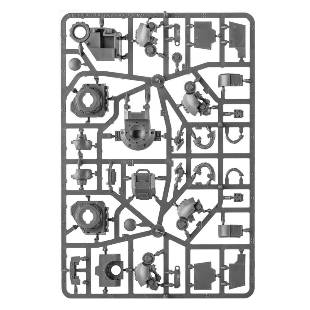 space marines dreadnought primaris redemptor miniature Warhammer - componenti4