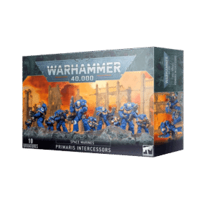 space marines intercessors primaris miniature Warhammer - copertina