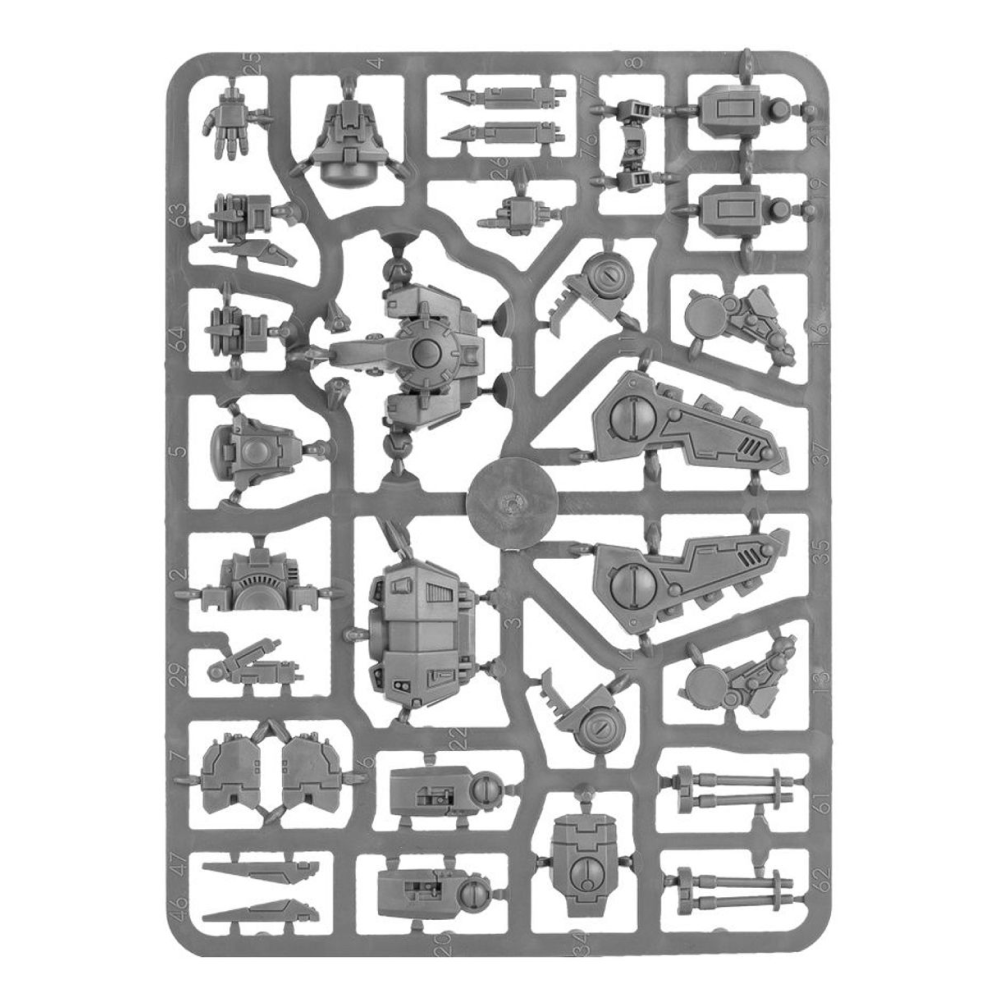 t'au empire comandante miniature warhammer - componenti3