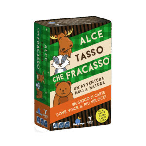 alce tasso che fracasso gioco da tavolo - copertina