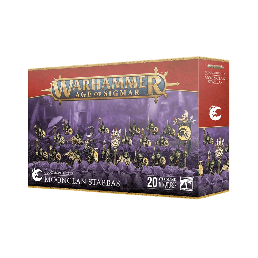 gloomspite gitz zventra del clan lunare miniature warhammer - copertina