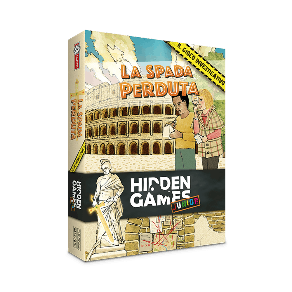 hidden games junior spada perduta gioco da tavolo - copertina
