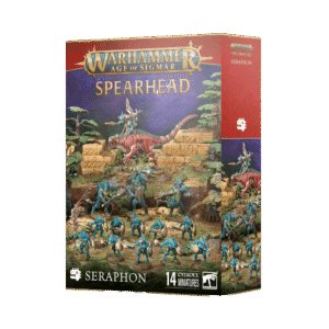 seraphon punta di lancia miniature warhammer - copertina