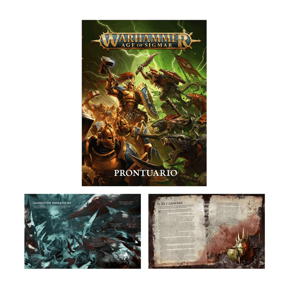 set di presentazione age of sigmar set base Warhammer - componenti4