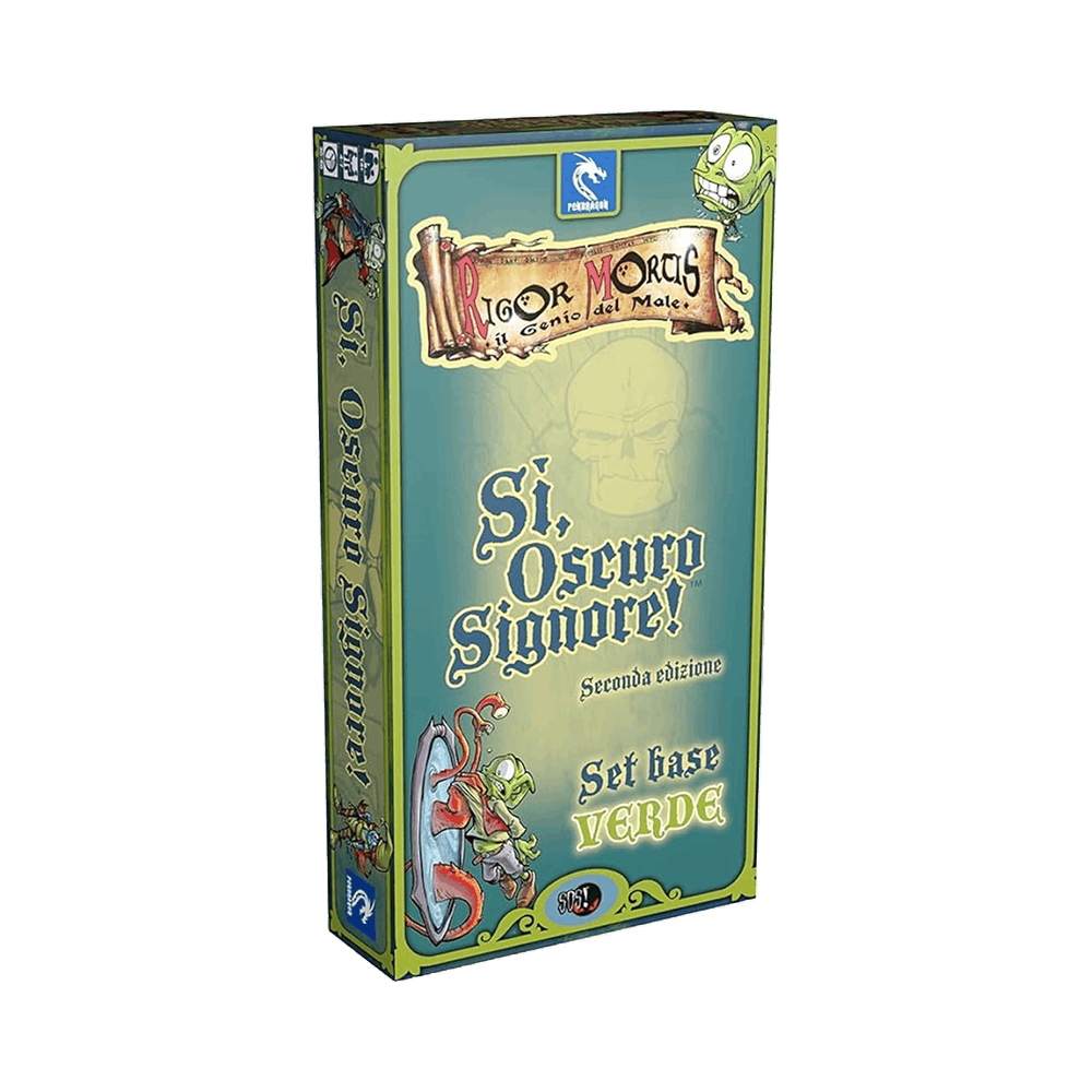 si oscuro signore set verde gioco da tavolo - copertina