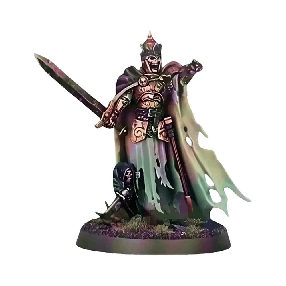 soulblight gravelords othar half-king miniature warhammer - copertina