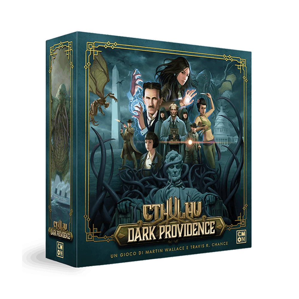 cthulhu dark providence gioco da tavolo - copertina