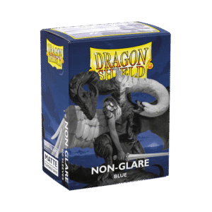 dragonshield non glare sleeves blue sleeves - copertina