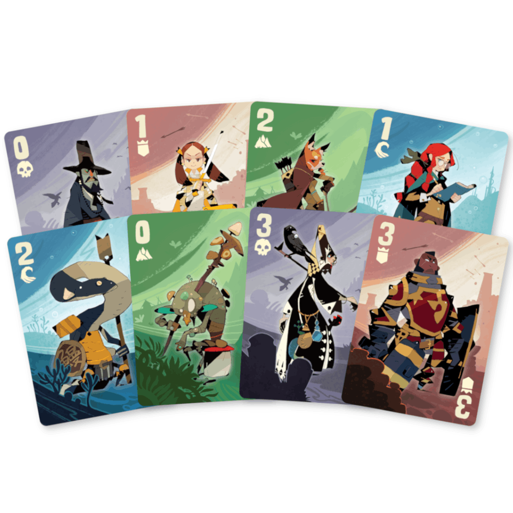 hidden leaders duel gioco da tavolo - componenti1