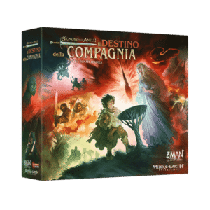 il signore degli anelli il destino della compagnia gioco da tavolo - copertina