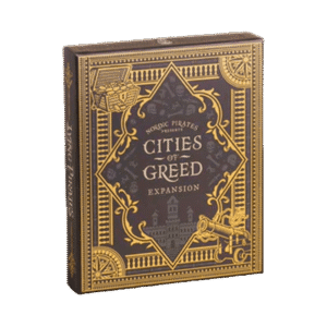 lying pirates city of greed gioco da tavolo - copertina