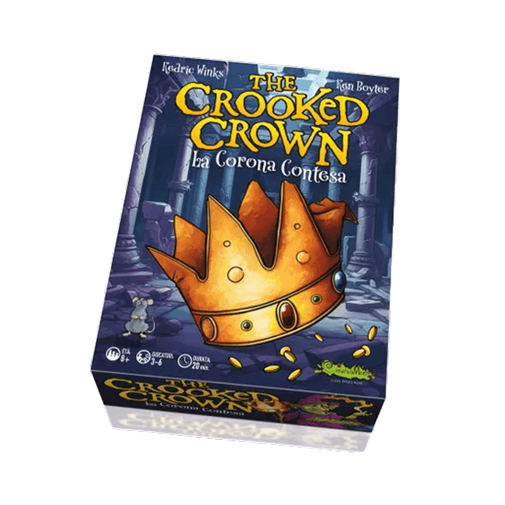 the crooked crown gioco da tavolo - copertina