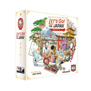 let's go! to japan gioco da tavolo - copertina
